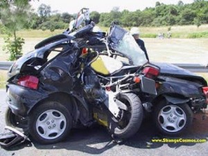 motorbike crash